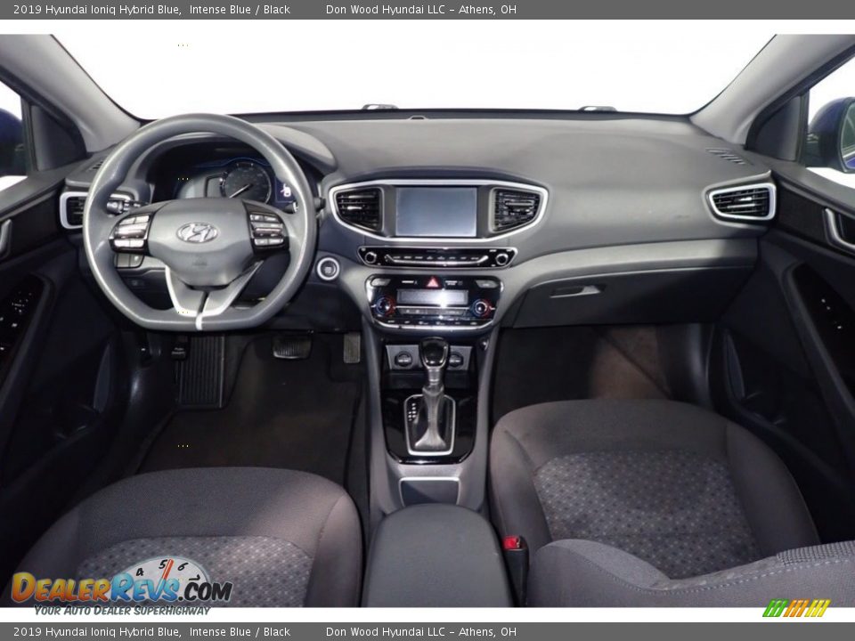 2019 Hyundai Ioniq Hybrid Blue Intense Blue / Black Photo #22
