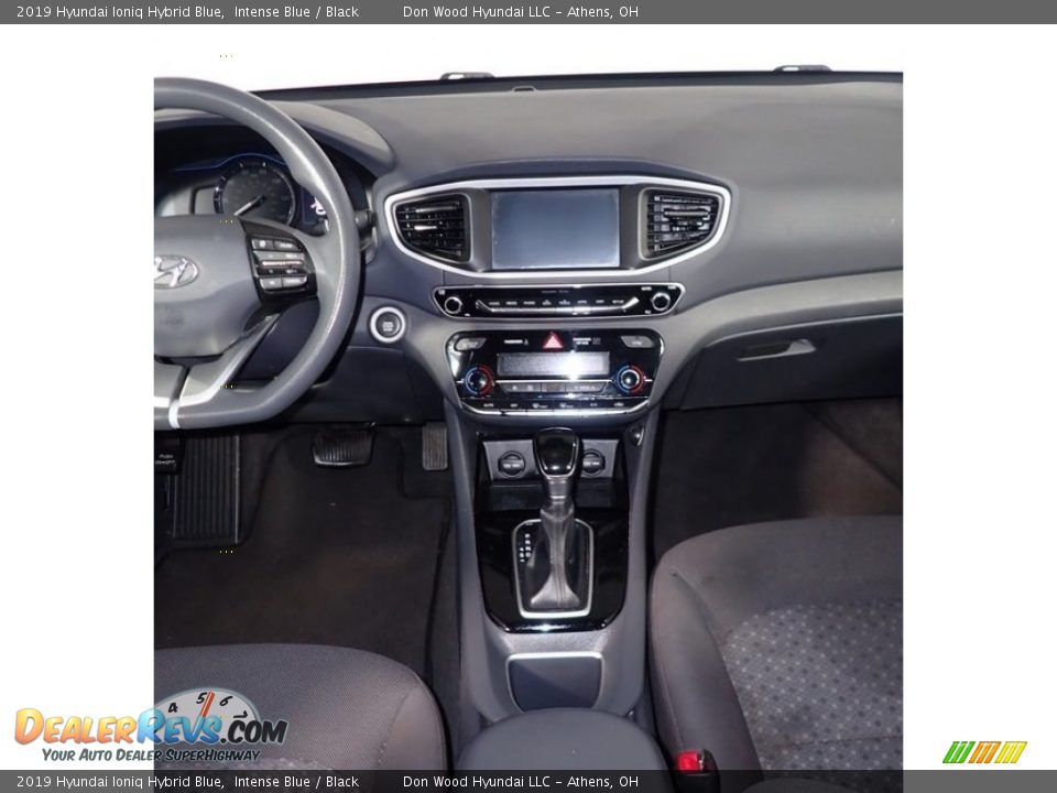 2019 Hyundai Ioniq Hybrid Blue Intense Blue / Black Photo #23