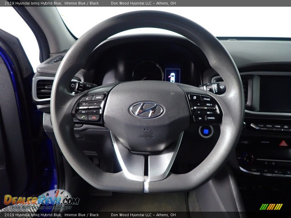 2019 Hyundai Ioniq Hybrid Blue Intense Blue / Black Photo #25