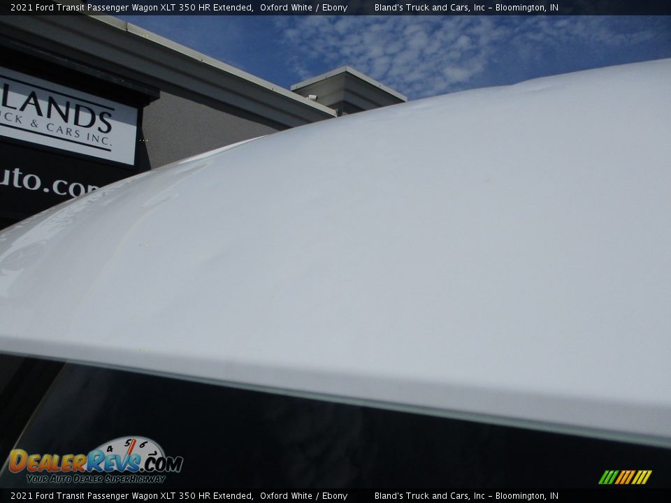 2021 Ford Transit Passenger Wagon XLT 350 HR Extended Oxford White / Ebony Photo #33