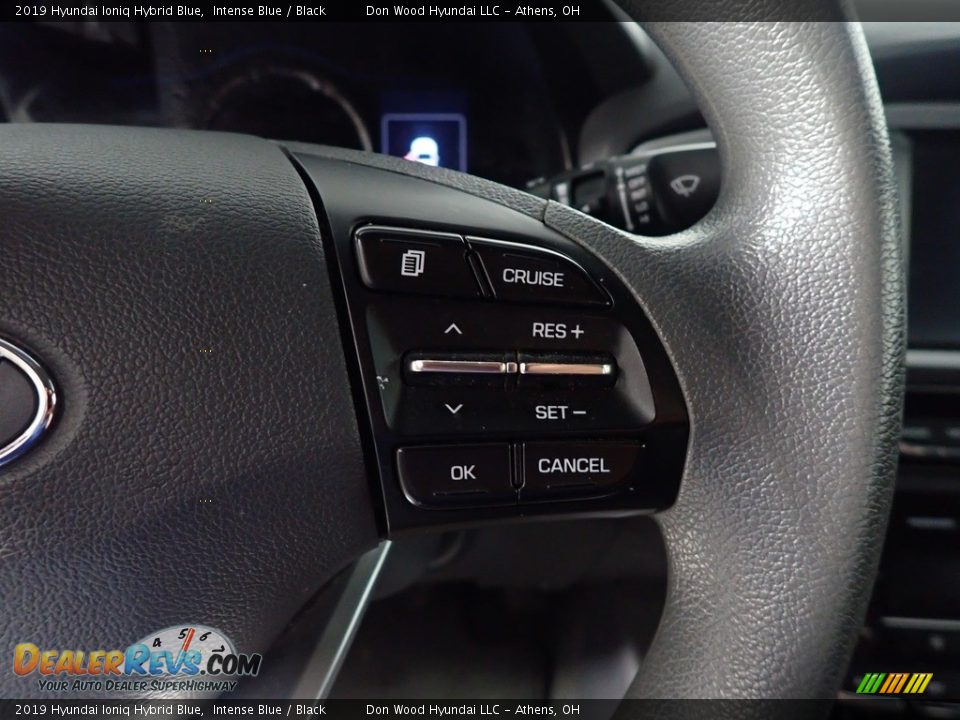 2019 Hyundai Ioniq Hybrid Blue Intense Blue / Black Photo #28