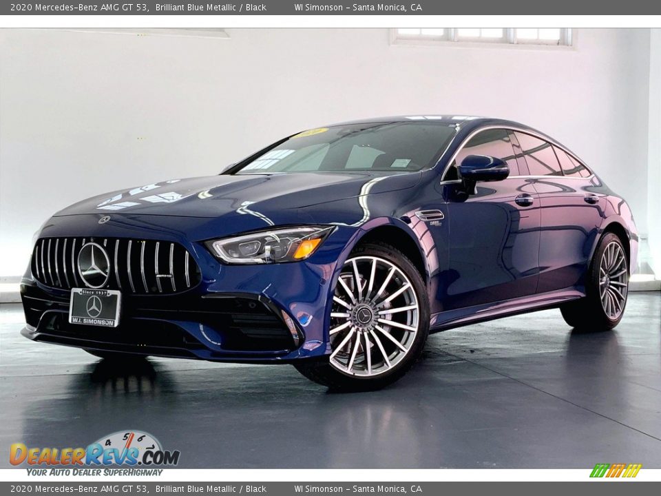 Brilliant Blue Metallic 2020 Mercedes-Benz AMG GT 53 Photo #12