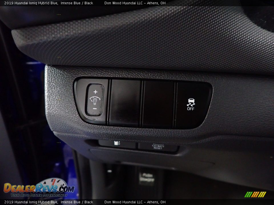 2019 Hyundai Ioniq Hybrid Blue Intense Blue / Black Photo #29