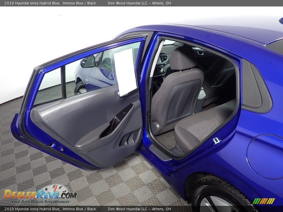 2019 Hyundai Ioniq Hybrid Blue Intense Blue / Black Photo #32