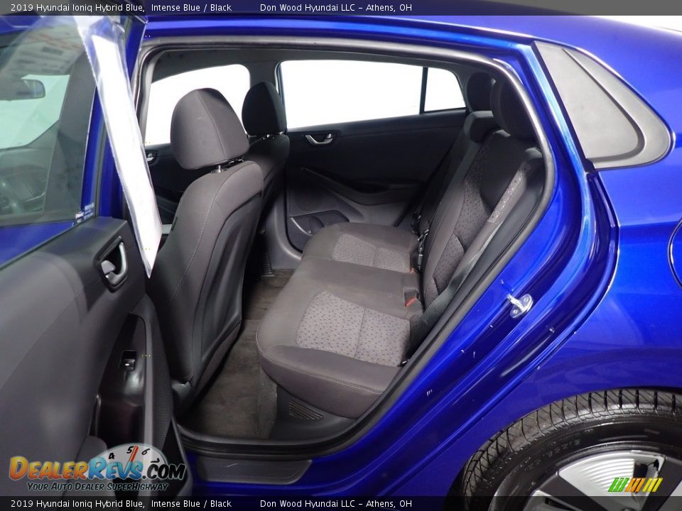 2019 Hyundai Ioniq Hybrid Blue Intense Blue / Black Photo #33