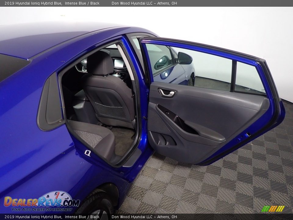 2019 Hyundai Ioniq Hybrid Blue Intense Blue / Black Photo #34
