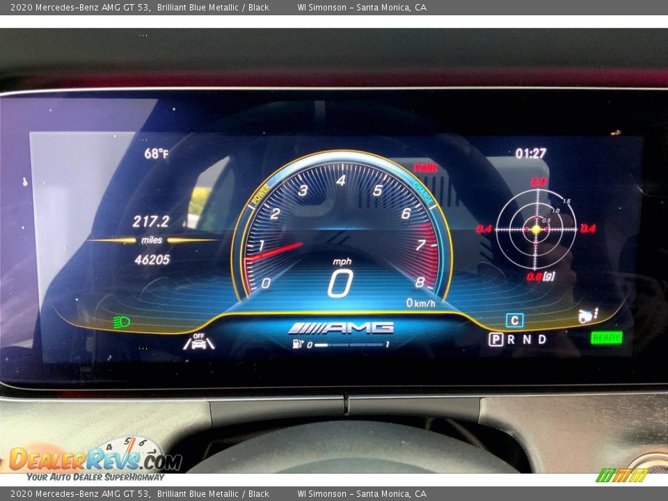 2020 Mercedes-Benz AMG GT 53 Gauges Photo #23