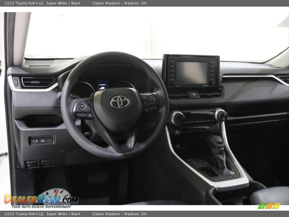 2020 Toyota RAV4 LE Super White / Black Photo #6
