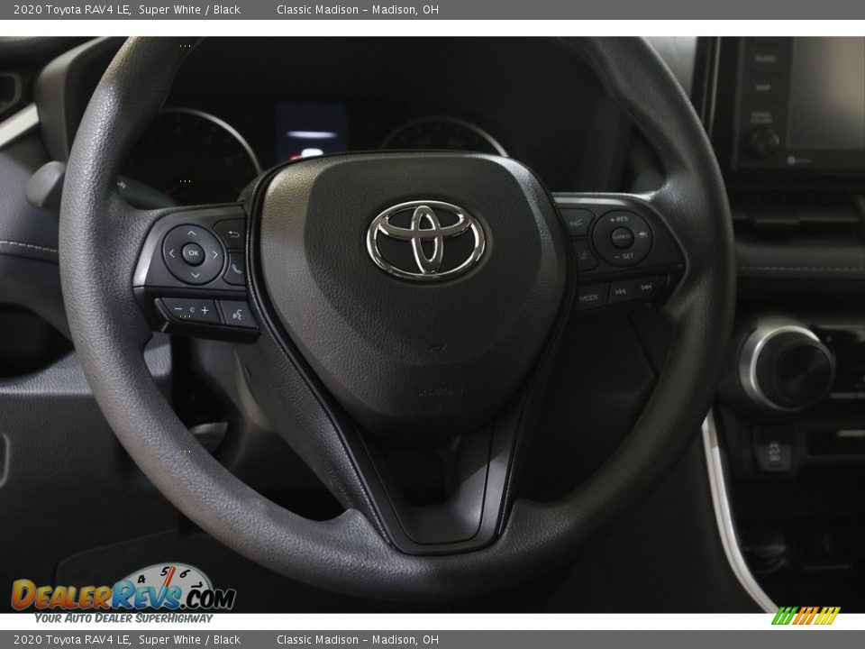 2020 Toyota RAV4 LE Super White / Black Photo #7