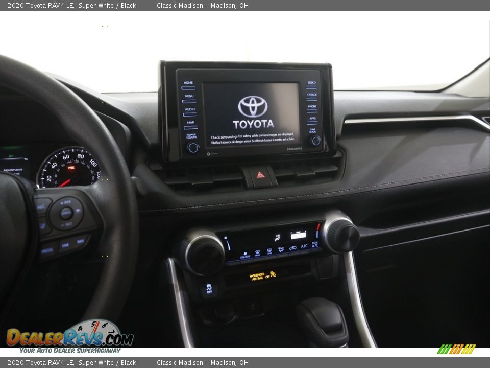 2020 Toyota RAV4 LE Super White / Black Photo #9