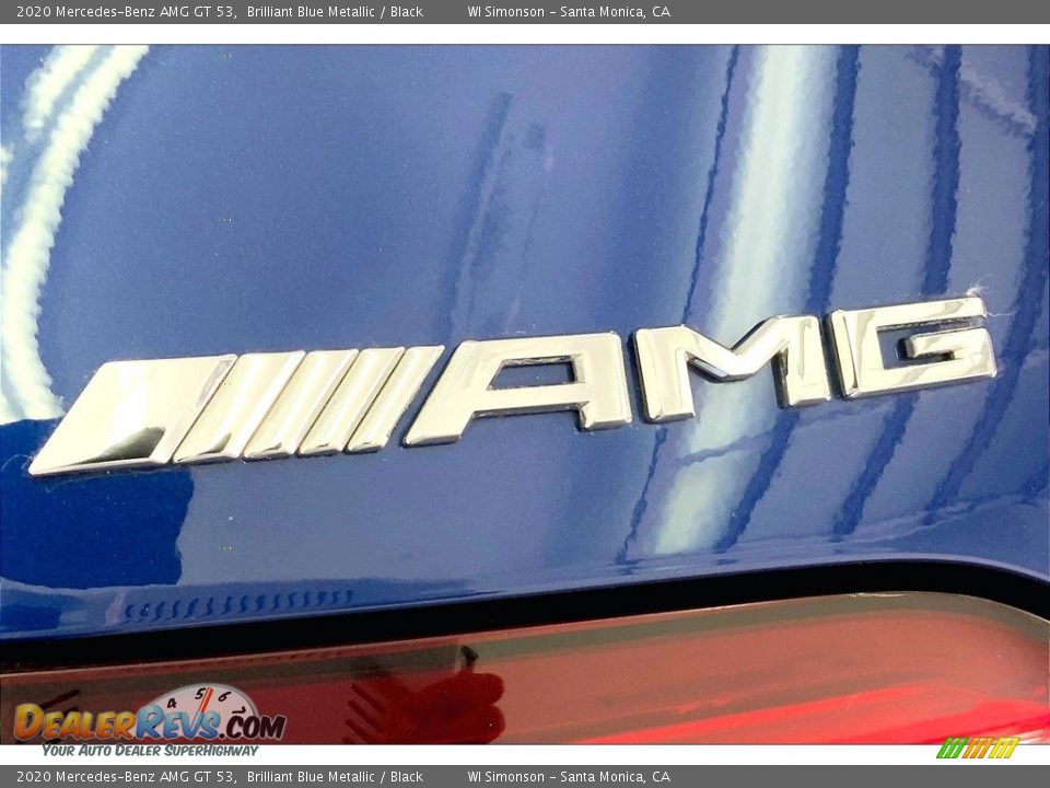 2020 Mercedes-Benz AMG GT 53 Brilliant Blue Metallic / Black Photo #31