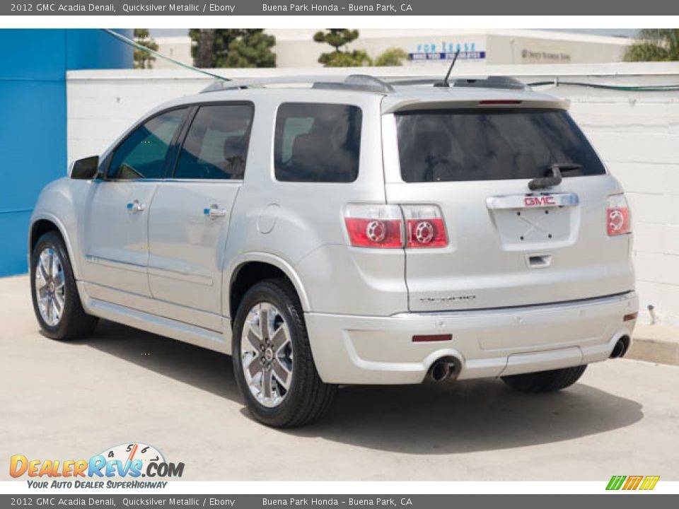 2012 GMC Acadia Denali Quicksilver Metallic / Ebony Photo #2