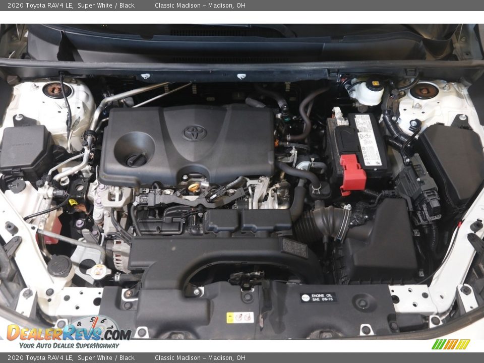 2020 Toyota RAV4 LE Super White / Black Photo #19