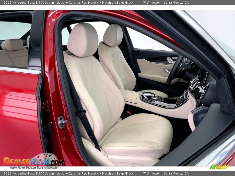 2019 Mercedes-Benz E 300 Sedan designo Cardinal Red Metallic / Macchiato Beige/Black Photo #6