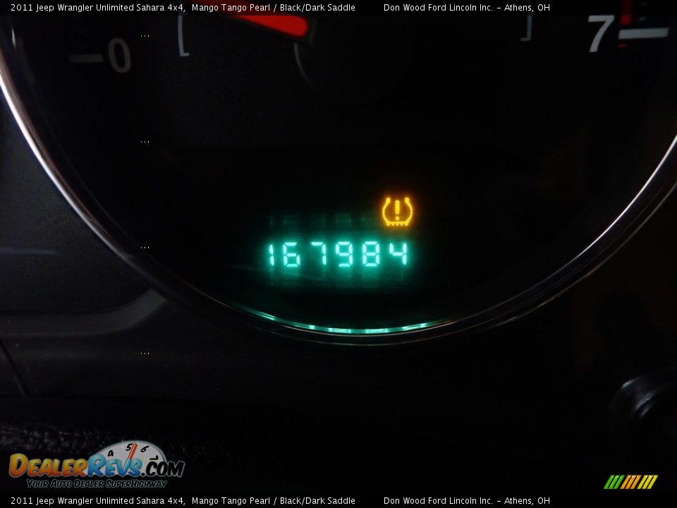 2011 Jeep Wrangler Unlimited Sahara 4x4 Mango Tango Pearl / Black/Dark Saddle Photo #22