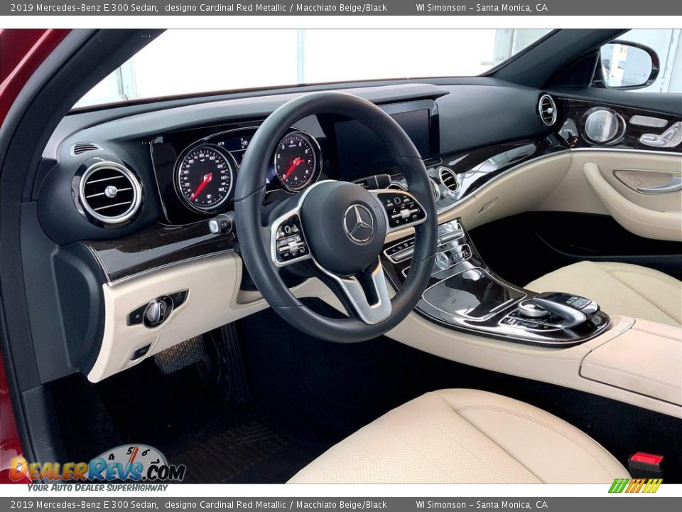 2019 Mercedes-Benz E 300 Sedan designo Cardinal Red Metallic / Macchiato Beige/Black Photo #13