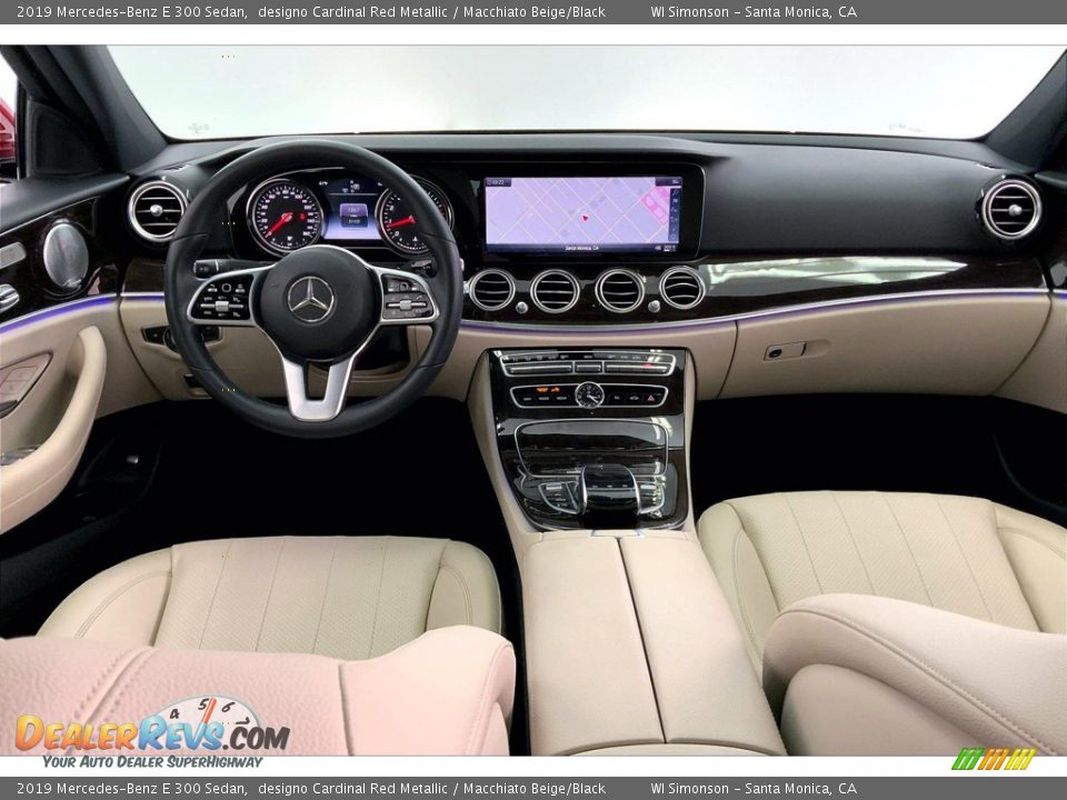 2019 Mercedes-Benz E 300 Sedan designo Cardinal Red Metallic / Macchiato Beige/Black Photo #14