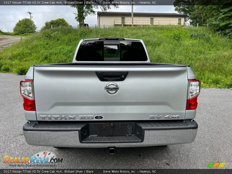 Brilliant Silver 2017 Nissan TITAN XD SV Crew Cab 4x4 Photo #7