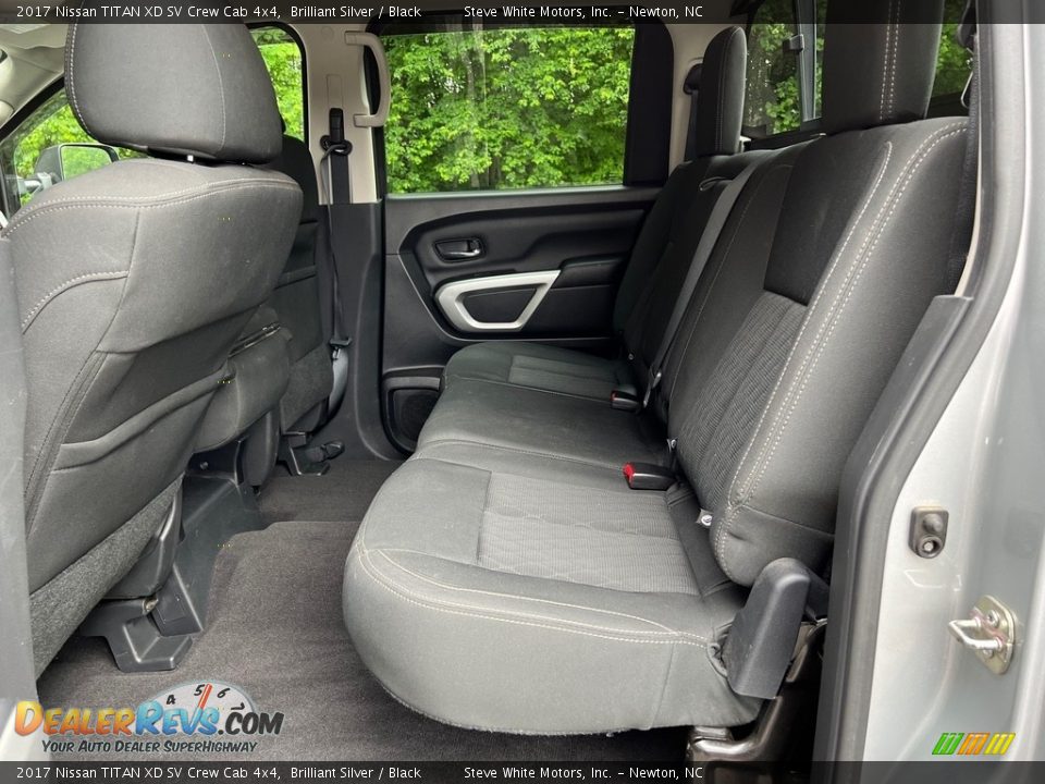 Rear Seat of 2017 Nissan TITAN XD SV Crew Cab 4x4 Photo #14