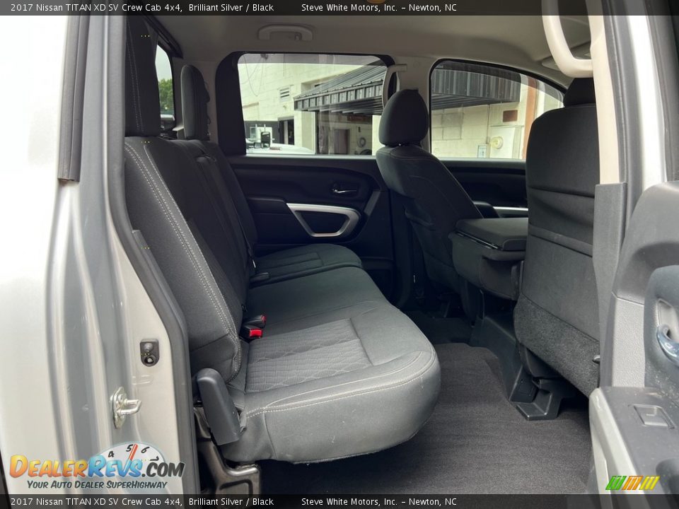 Rear Seat of 2017 Nissan TITAN XD SV Crew Cab 4x4 Photo #15