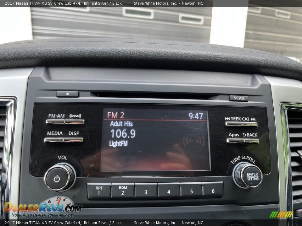 Audio System of 2017 Nissan TITAN XD SV Crew Cab 4x4 Photo #21