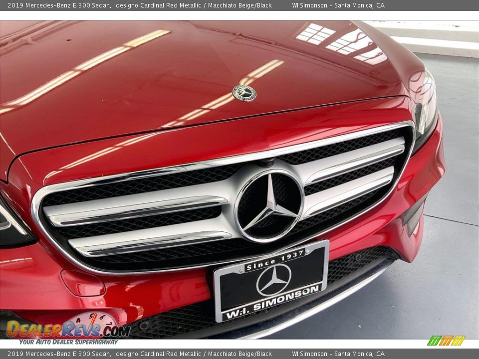 2019 Mercedes-Benz E 300 Sedan designo Cardinal Red Metallic / Macchiato Beige/Black Photo #29