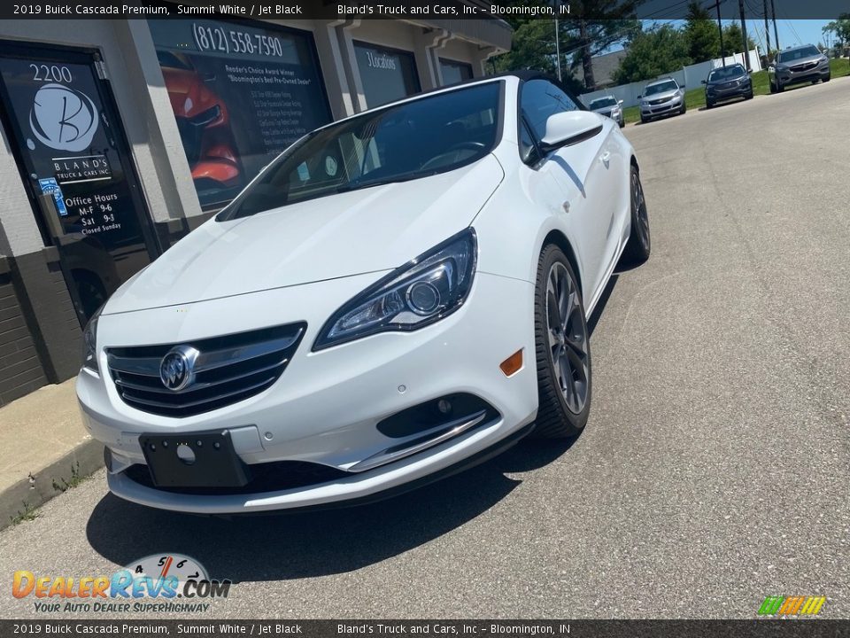 2019 Buick Cascada Premium Summit White / Jet Black Photo #2