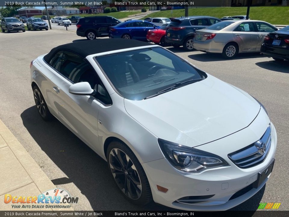 2019 Buick Cascada Premium Summit White / Jet Black Photo #7