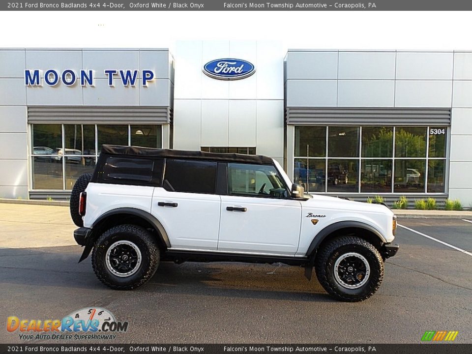 2021 Ford Bronco Badlands 4x4 4-Door Oxford White / Black Onyx Photo #1