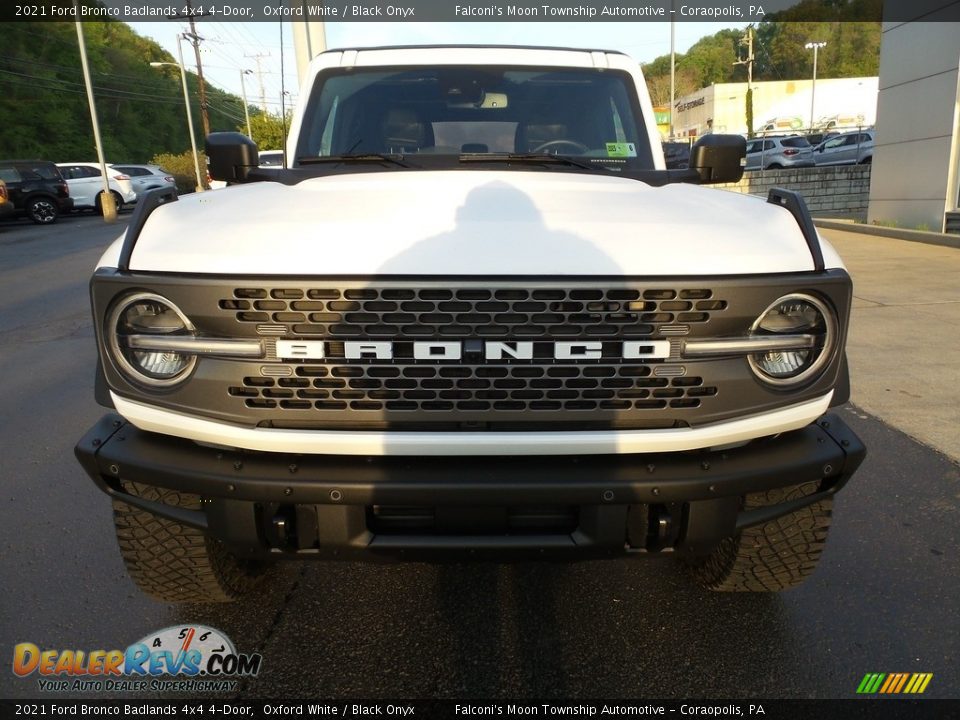 2021 Ford Bronco Badlands 4x4 4-Door Oxford White / Black Onyx Photo #8