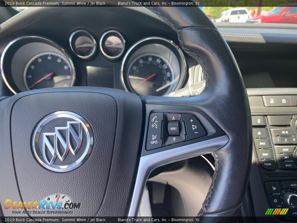 2019 Buick Cascada Premium Summit White / Jet Black Photo #24