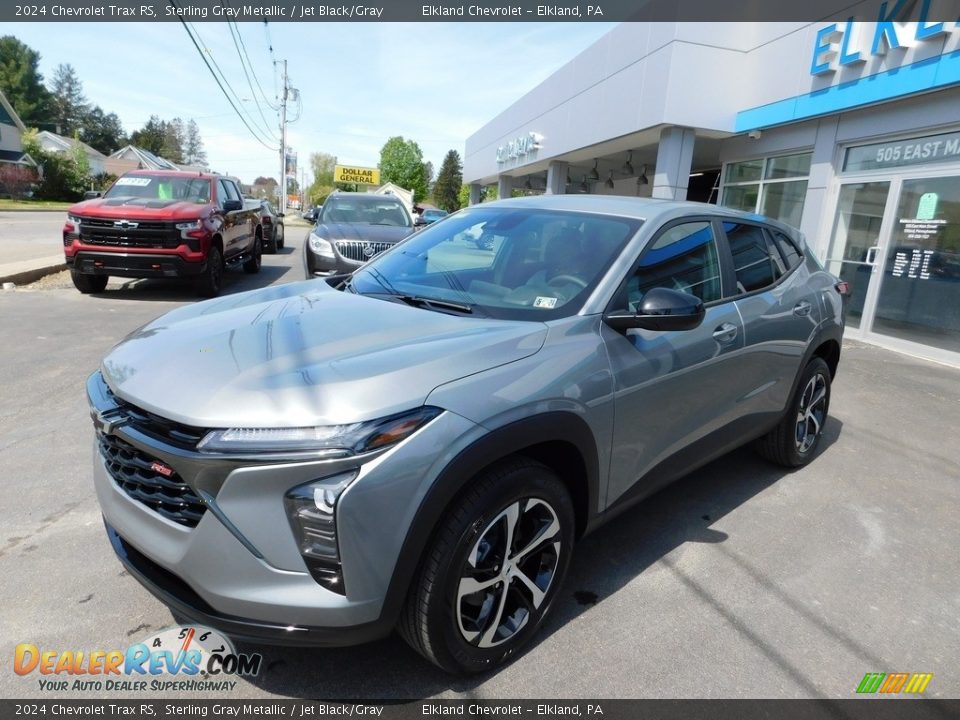 2024 Chevrolet Trax RS Sterling Gray Metallic / Jet Black/Gray Photo #1