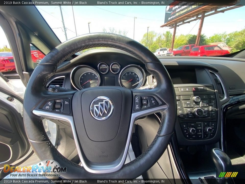 2019 Buick Cascada Premium Summit White / Jet Black Photo #25