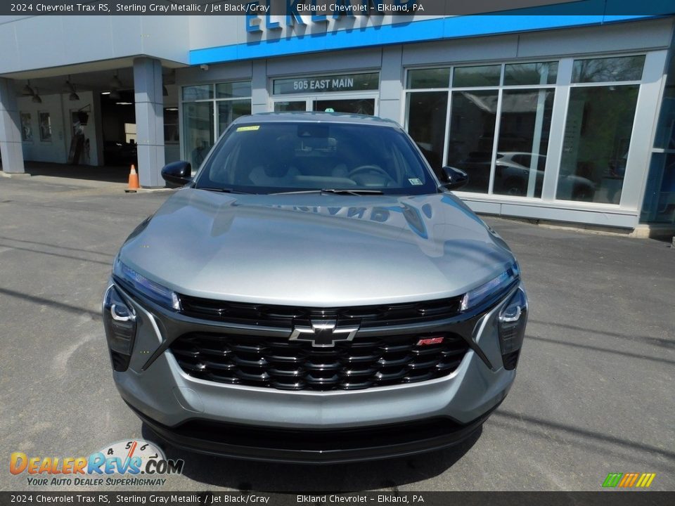 2024 Chevrolet Trax RS Sterling Gray Metallic / Jet Black/Gray Photo #3