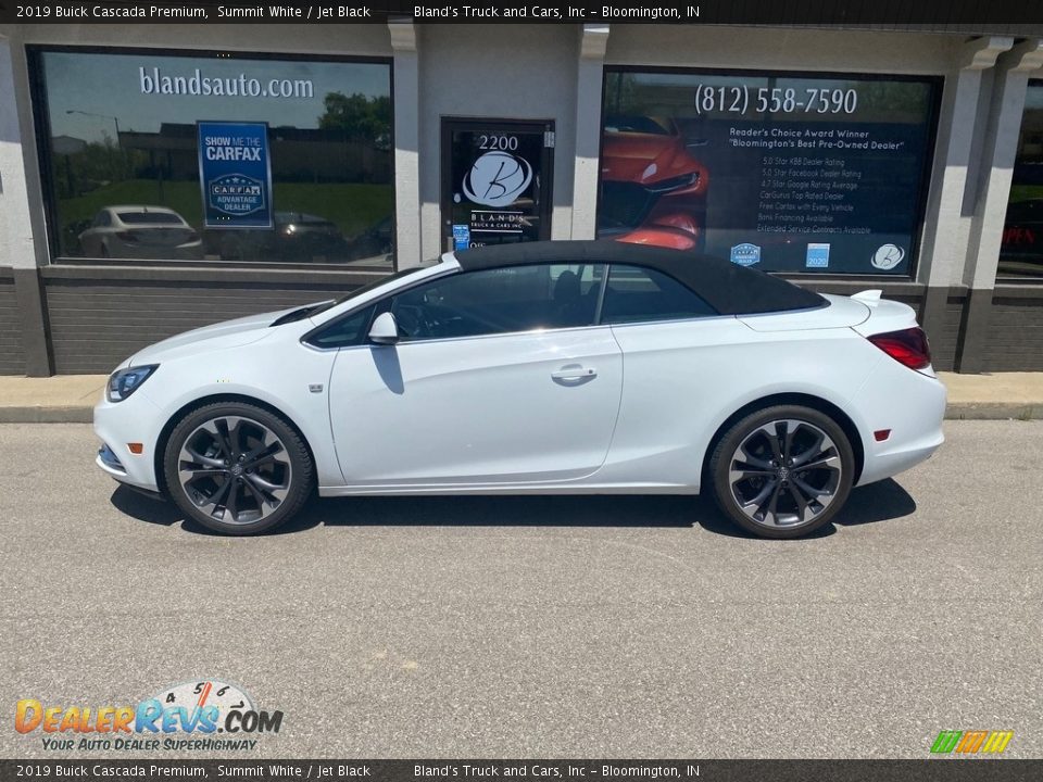 2019 Buick Cascada Premium Summit White / Jet Black Photo #29