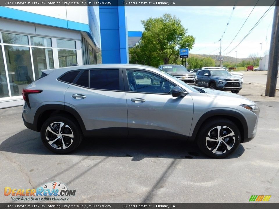 2024 Chevrolet Trax RS Sterling Gray Metallic / Jet Black/Gray Photo #7