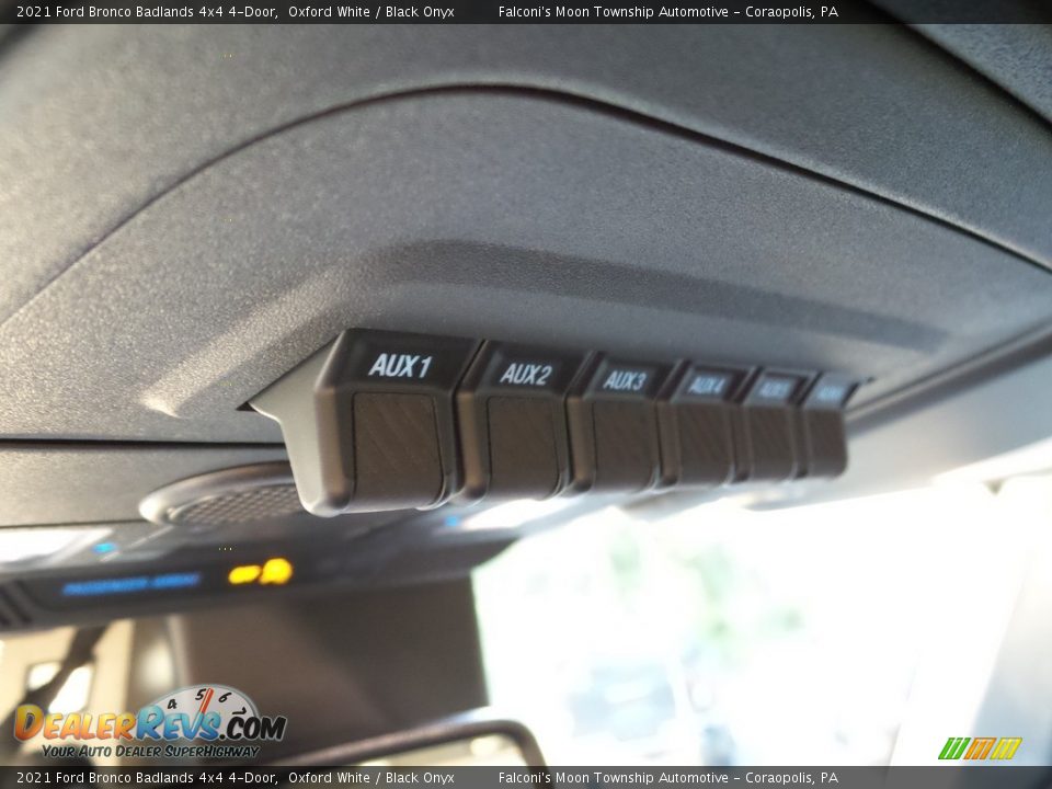 2021 Ford Bronco Badlands 4x4 4-Door Oxford White / Black Onyx Photo #23