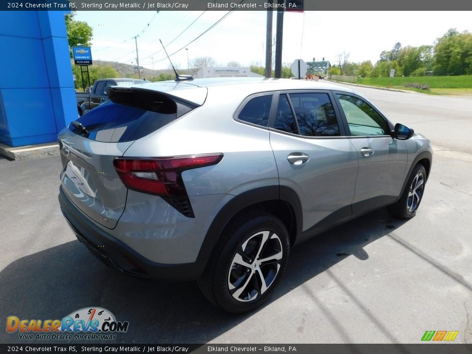 2024 Chevrolet Trax RS Sterling Gray Metallic / Jet Black/Gray Photo #8