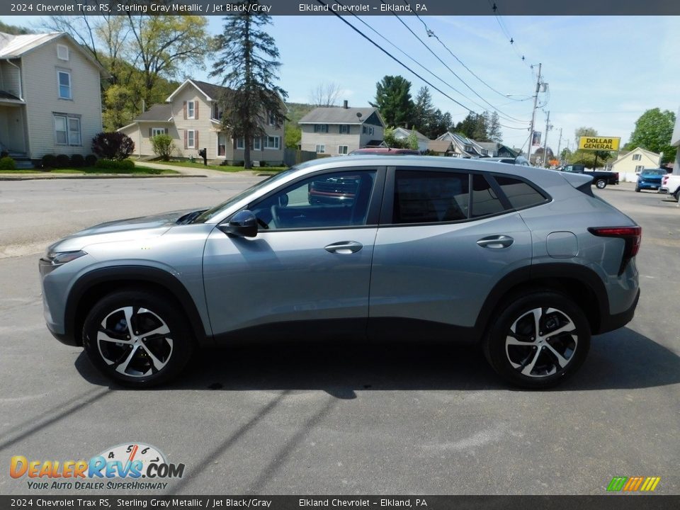 2024 Chevrolet Trax RS Sterling Gray Metallic / Jet Black/Gray Photo #12