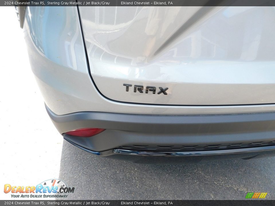 2024 Chevrolet Trax RS Sterling Gray Metallic / Jet Black/Gray Photo #15
