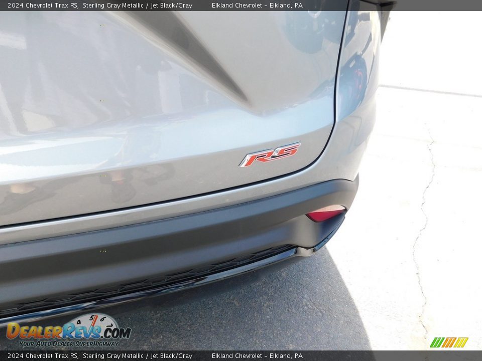 2024 Chevrolet Trax RS Sterling Gray Metallic / Jet Black/Gray Photo #16