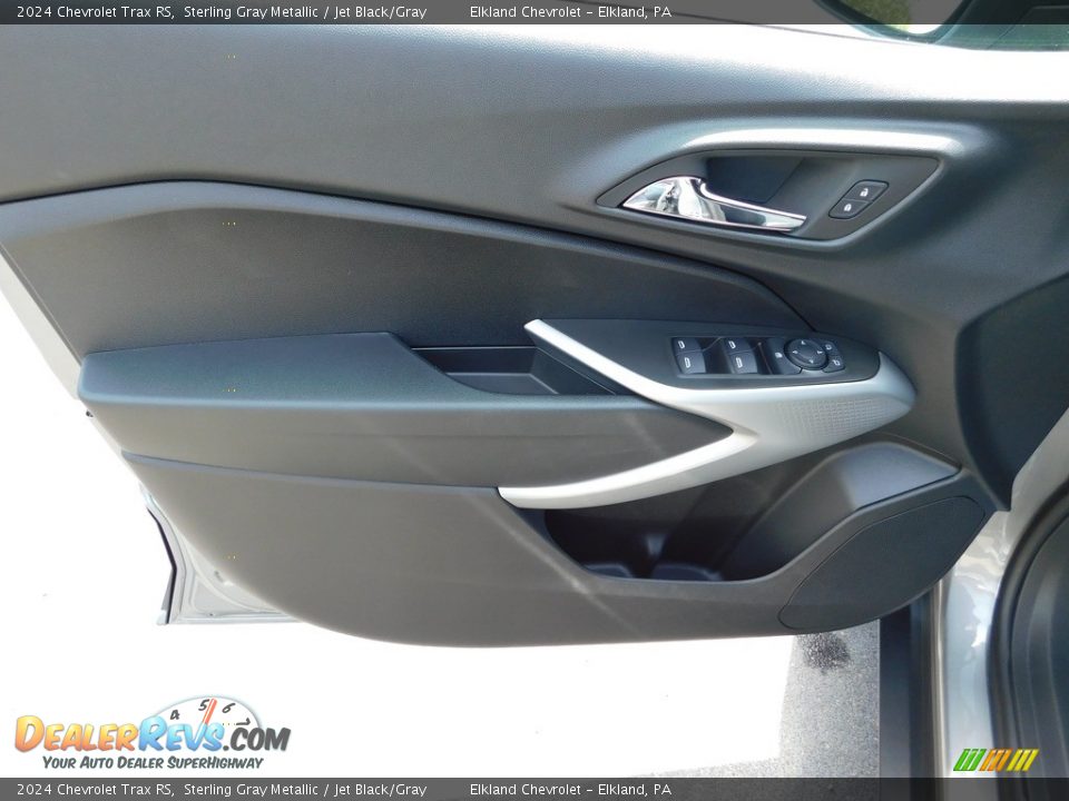 2024 Chevrolet Trax RS Sterling Gray Metallic / Jet Black/Gray Photo #18