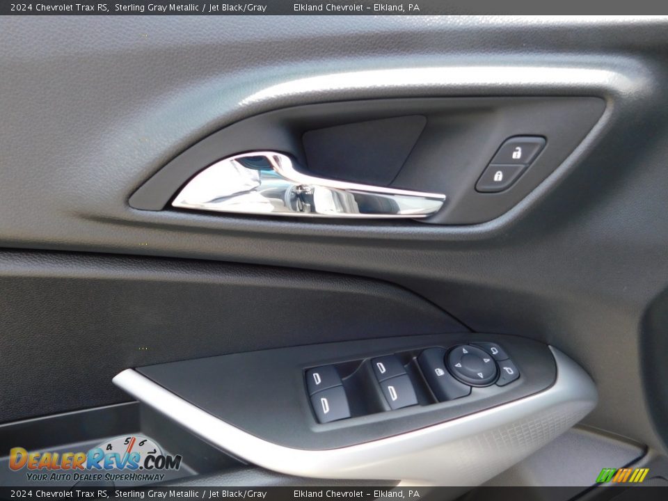2024 Chevrolet Trax RS Sterling Gray Metallic / Jet Black/Gray Photo #19