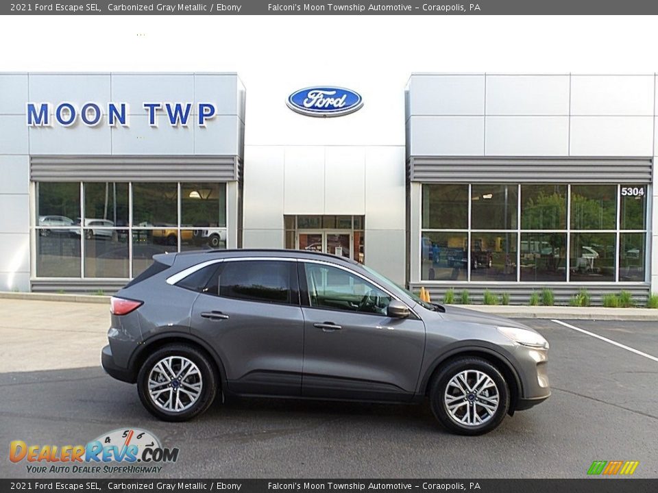 2021 Ford Escape SEL Carbonized Gray Metallic / Ebony Photo #1