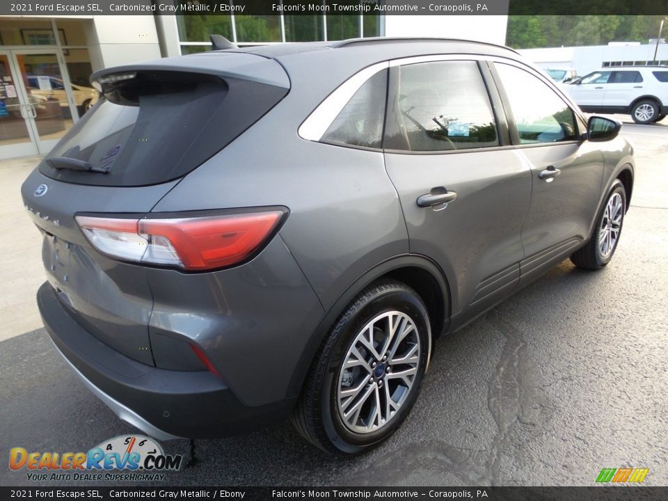 2021 Ford Escape SEL Carbonized Gray Metallic / Ebony Photo #2
