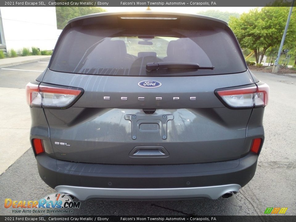 2021 Ford Escape SEL Carbonized Gray Metallic / Ebony Photo #3