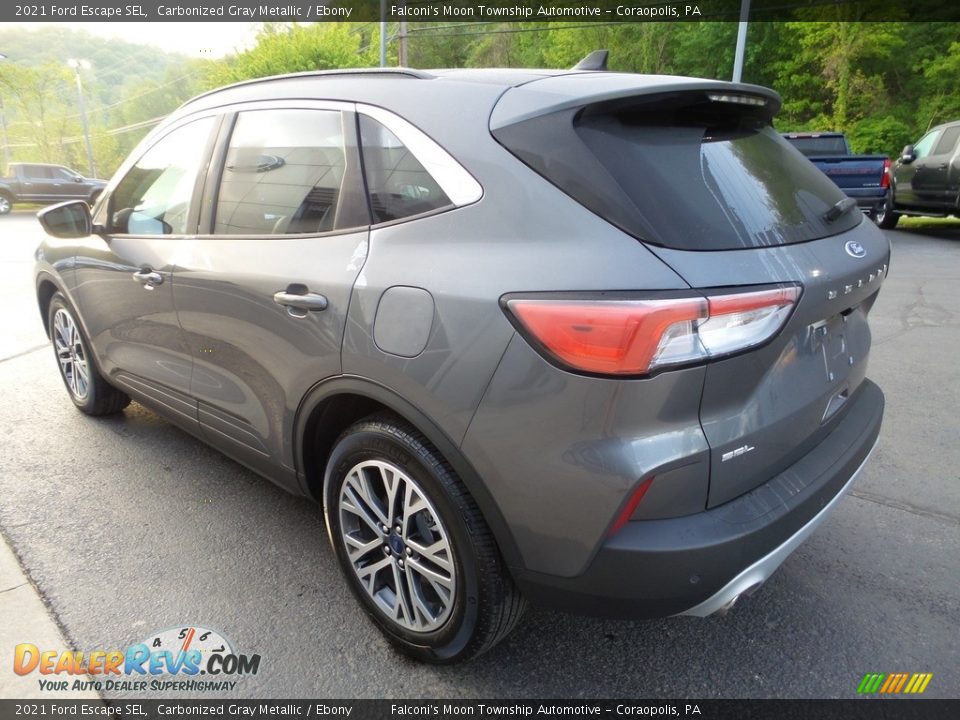 2021 Ford Escape SEL Carbonized Gray Metallic / Ebony Photo #5