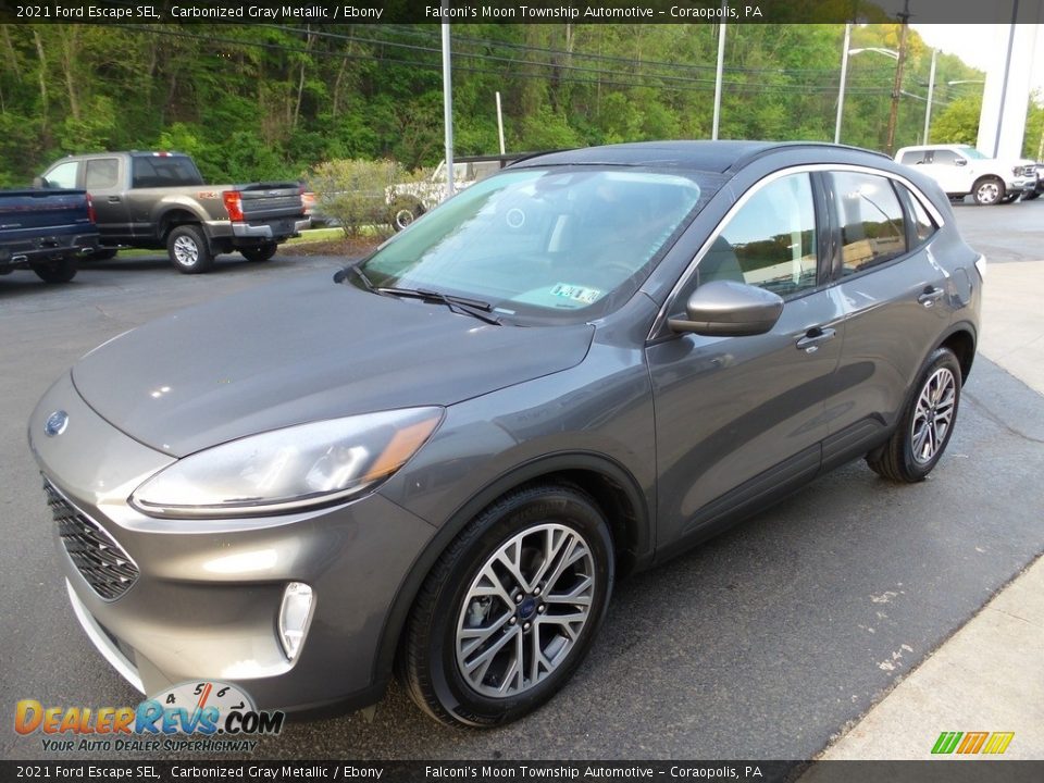 2021 Ford Escape SEL Carbonized Gray Metallic / Ebony Photo #7