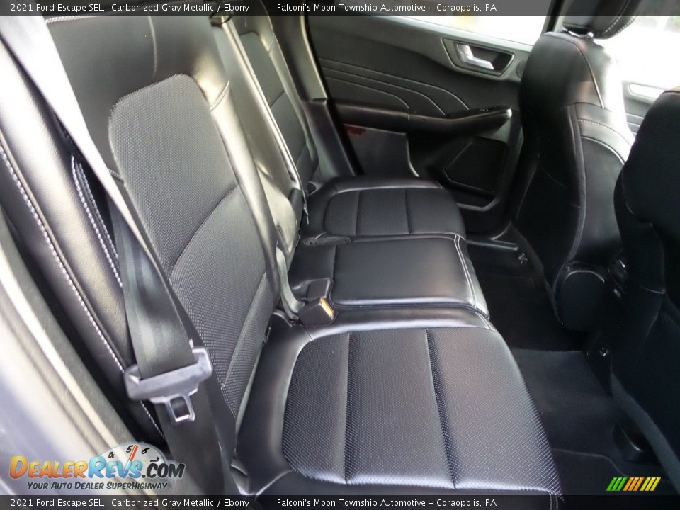 2021 Ford Escape SEL Carbonized Gray Metallic / Ebony Photo #16