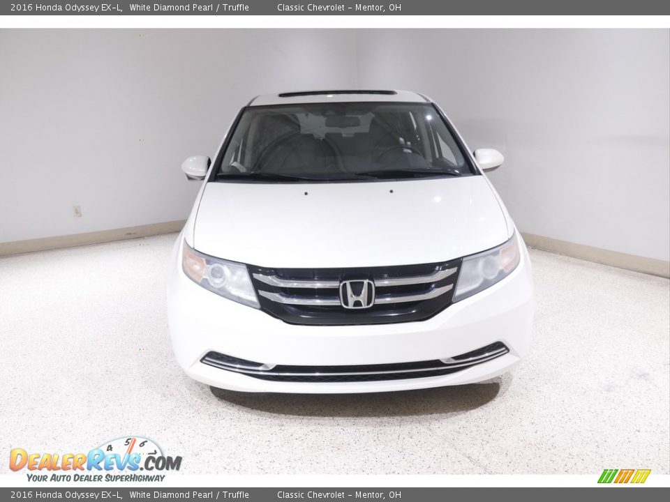 2016 Honda Odyssey EX-L White Diamond Pearl / Truffle Photo #2